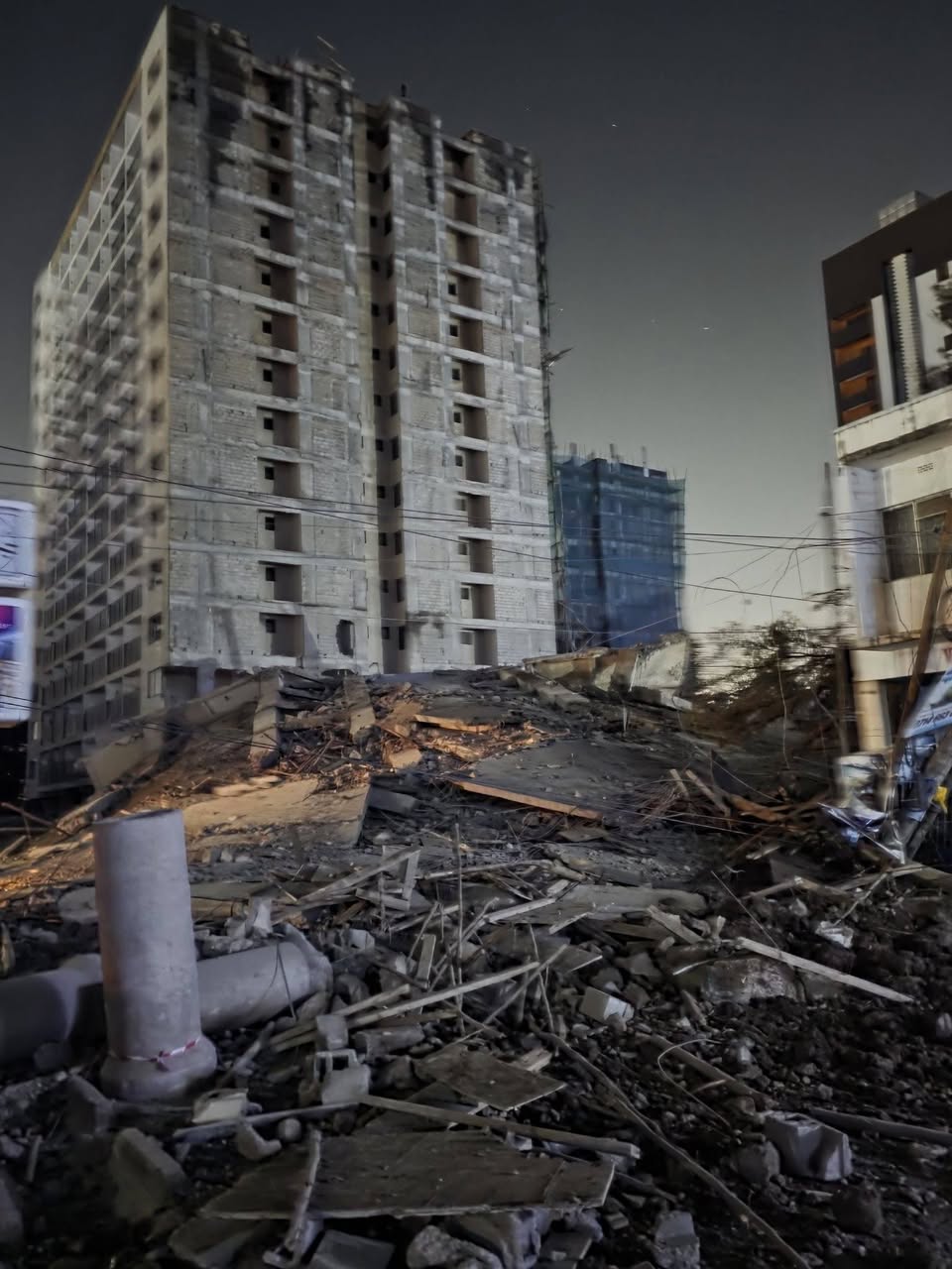 A 16-Storey Residential Building Collapsed Overnight In South C