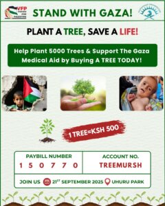 Plant a Tree, Save a Life: Tree4Gaza Campaign